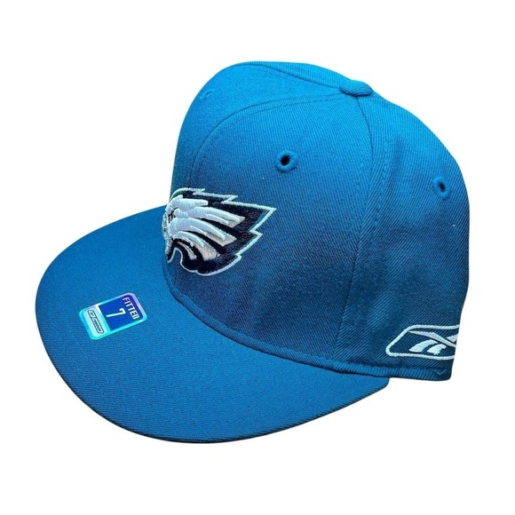 Vintage Philadelphia Eagles Reebok Green Sideline Cap Unisex Size 7 NFL - Picture 4 of 7